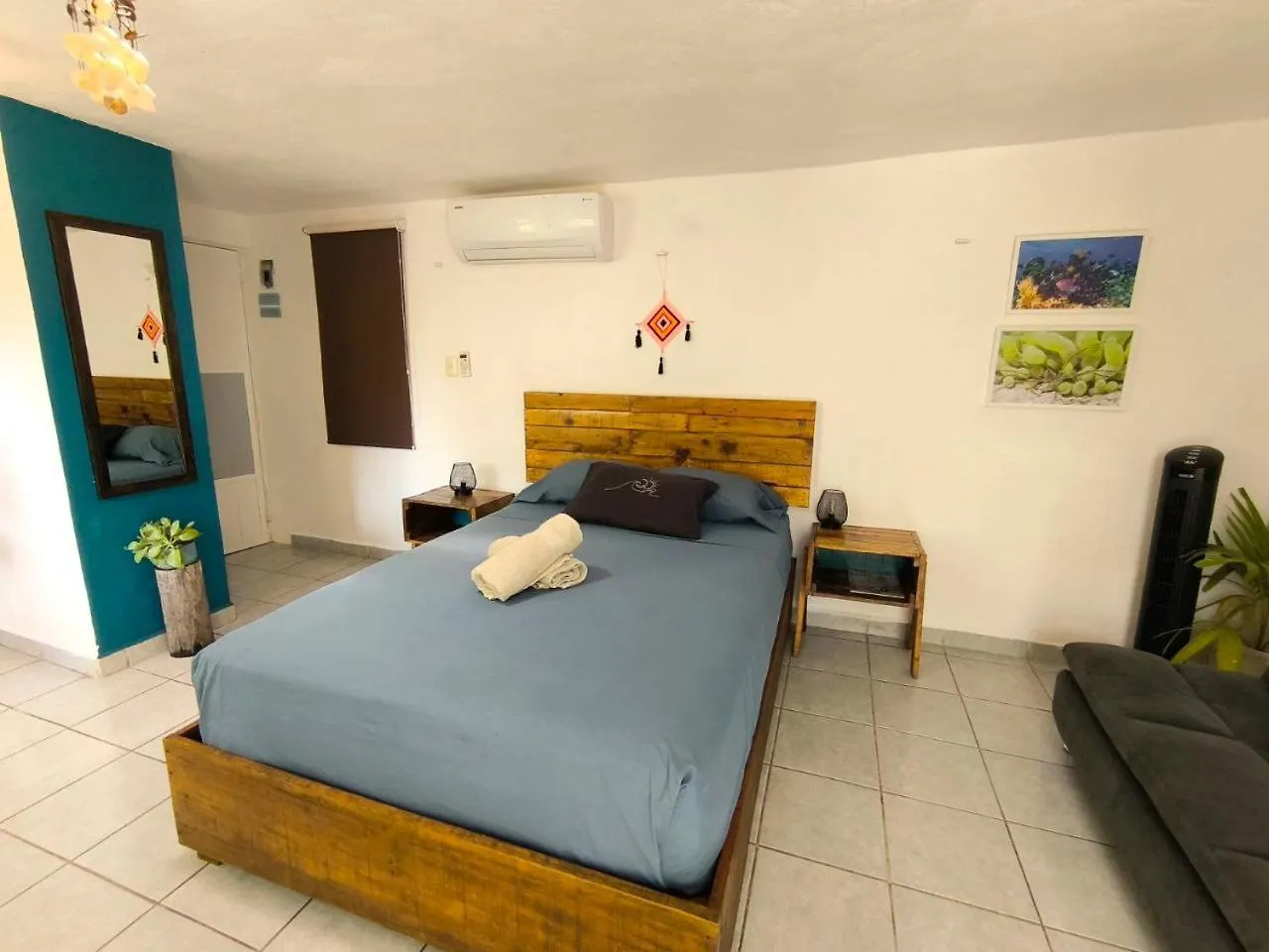 Comfy Studio Yaxkin On Downtown, 3 Block Away From Sea And Sunsets Cozumel