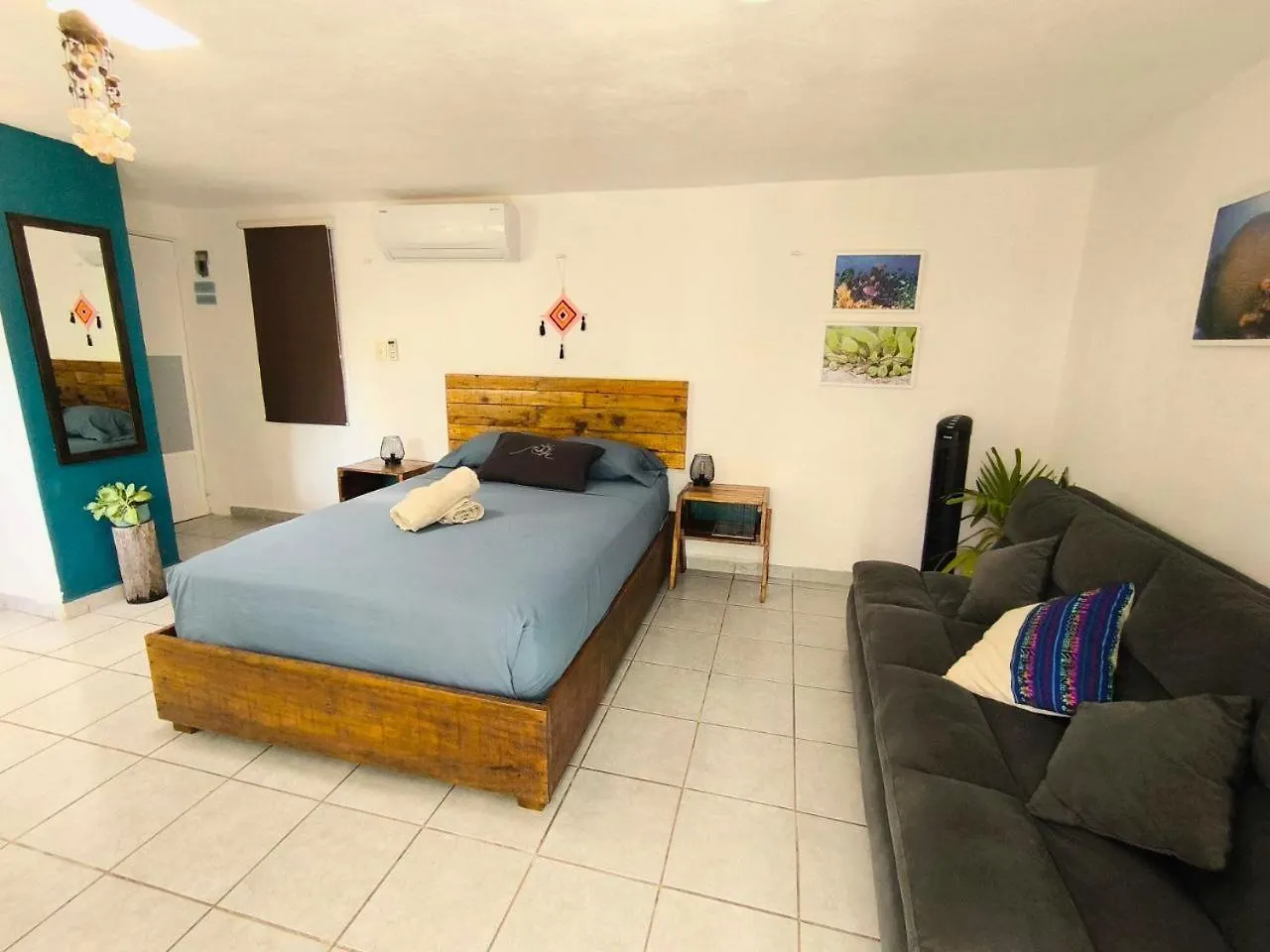 Comfy Studio Yaxkin On Downtown, 3 Block Away From Sea And Sunsets location